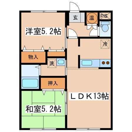 サンシャインKEIOの物件間取画像